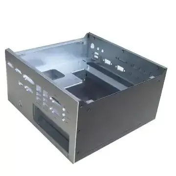 Procesamiento de chapa de chasis de control industrial